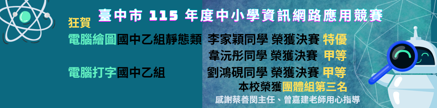 115年網路應用競賽得獎名單
